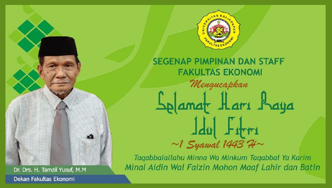 Selamat Hari Raya Idul Fitri 1 Syawal 1443 H